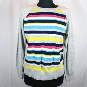Chaps Multicolor Striped Sweater Pullover …